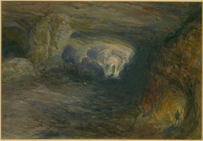 The Quarry Caverns, Jerusalem, 1869 by William Crimea Simpson